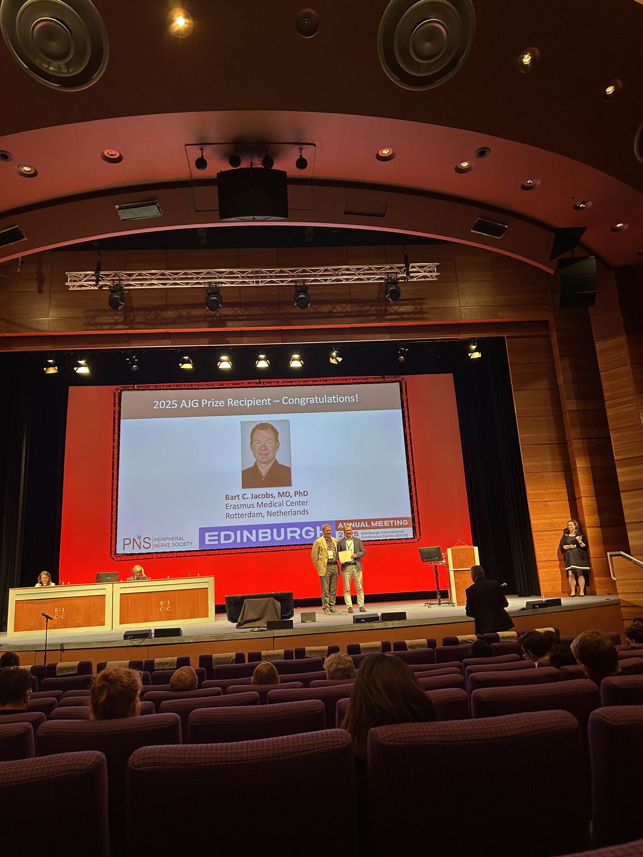 Bart Jacobs during the PNS